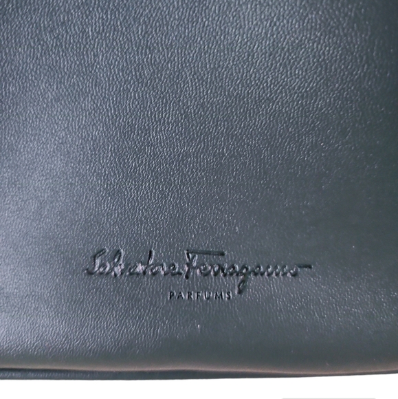 Salvadore Ferragamo Leather Cosmetic Pouch - Picture 5 of 5